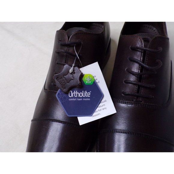🆕 ANTHONY VEER Mens Essentials Clinton Welted Oxford Shoes Leather 12 Espresso - Picture 9 of 12